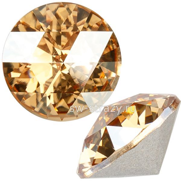 Кристаллы 1401 8 mm Crystal Golden Shadow