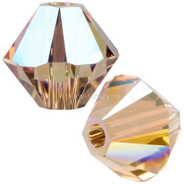 Бусины 5328 3 mm Light Colorado Topaz Shimmer