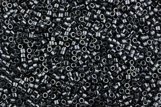 Delica Beads 11/0 DB0001 Gunmetal