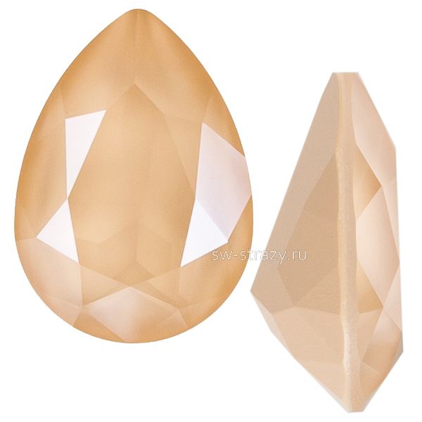 Кристаллы 4320 18x13 mm Crystal Ivory Cream