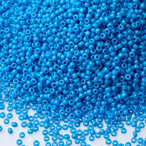 Бисер круглый 15/0 #0043D Непрозрачный, светлый василек