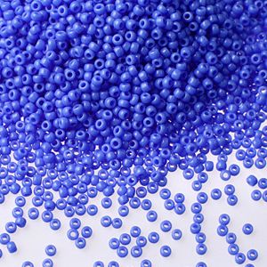Бисер круглый 15/0 #0048L Непрозрачный, василек