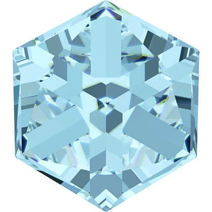 Кристаллы 4841 8 mm Aquamarine