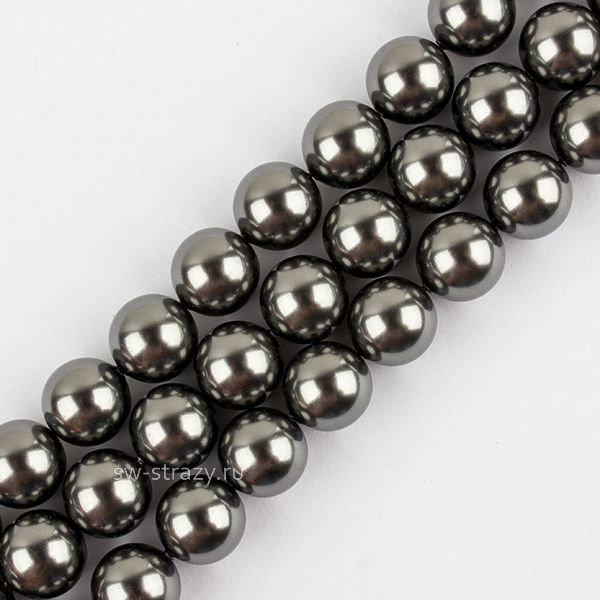 Жемчужины 5810 5 mm Crystal Dark Grey Pearl