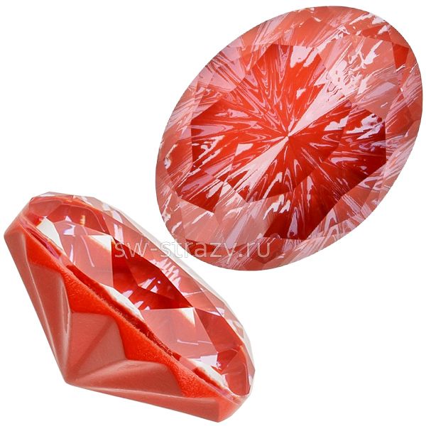 Кристаллы 4160 14x10 mm Crystal Maroon Ignite
