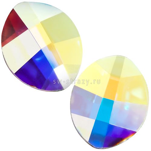 2204 14x11 mm Crystal AB F