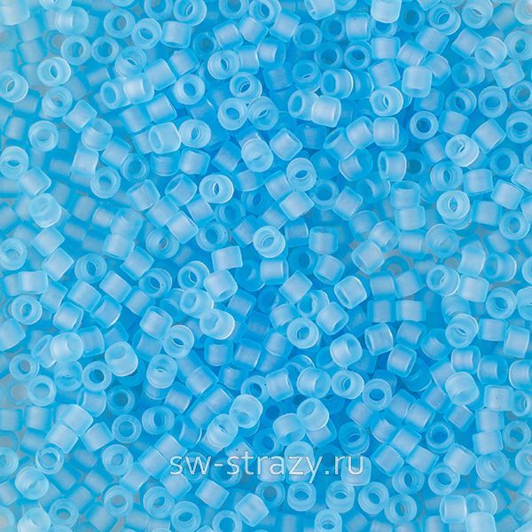 Delica Beads 11/0 DB747 Matted Transparent Aqua
