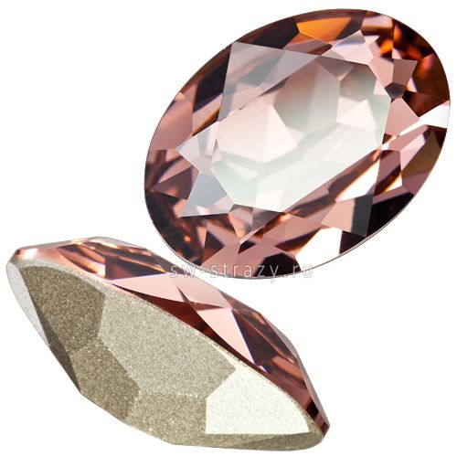 Кристаллы 4120 14x10 mm Blush Rose