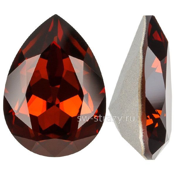 Кристаллы 4320 18x13 mm Smoked Amber