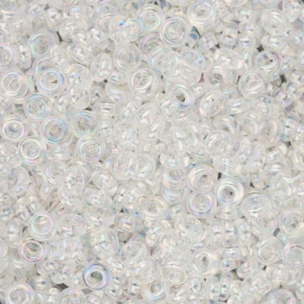 Demi Round 8/0 #0161 Прозрачный перламутровый