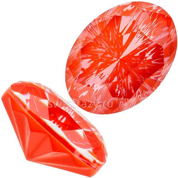Кристаллы 4160 14x10 mm Crystal Orange Ignite