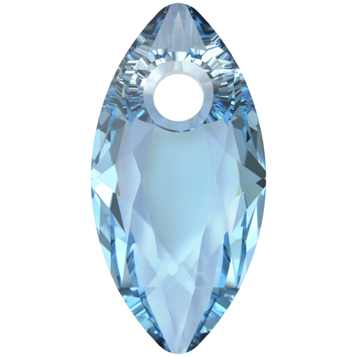 Кулоны 6437 11,5 mm Aquamarine