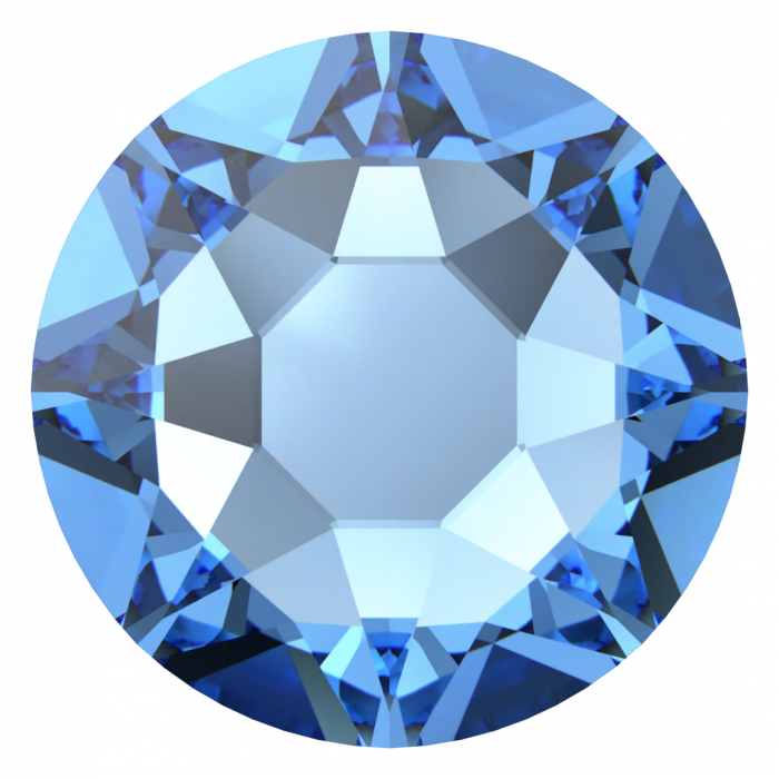 Стразы горячей фиксации 2078 ss 16 ReCreated Ice Blue HF